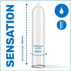 Comprar PASANTE - PRESERVATIVO SENSITIVE BOLSA 144 UNIDADES al mejor precio - Envíos Discretos