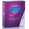 Comprar PASANTE - PRESERVATIVOS TRIM MS DELGADO 3 UNIDADES al mejor precio - Envíos Discretos