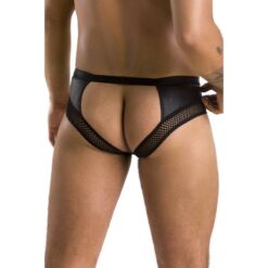 Comprar PASSION - 030 SLIP ABIERTO TOM NEGRO S/M al mejor precio - Envíos Discretos