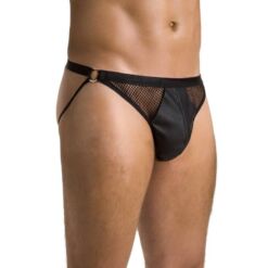 Comprar PASSION - 034 SLIP OPEN LUKE NEGRO S/M al mejor precio - Envíos Discretos