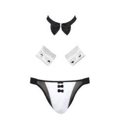 Comprar PASSION - 036 SLIP ALFROJO NEGRO S/M al mejor precio - Envíos Discretos