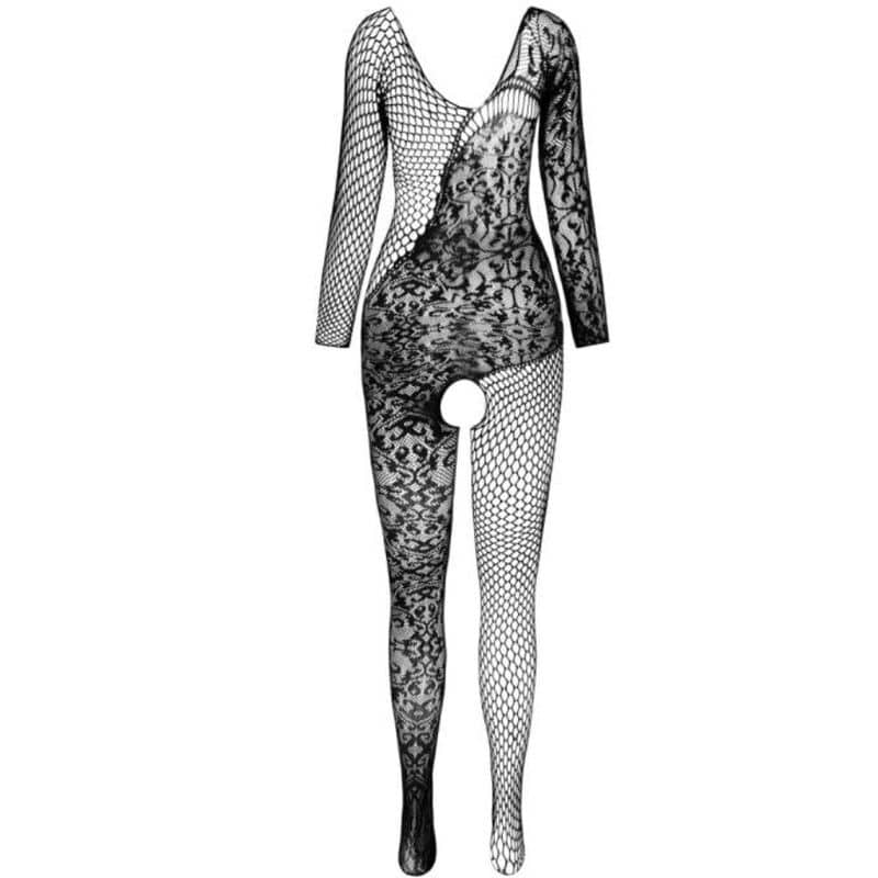 PASSION - BS 107 BODYSTOCKING NEGRO TALLA ÚNICA - piKanteo | Despierta tu lado más piKante Comprar PASSION - BS 107 BODYSTOCKING NEGRO TALLA ÚNICA al mejor precio - Envíos Discretos