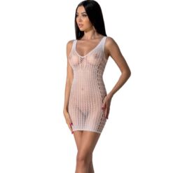 Comprar PASSION - BS097 BODYSTOCKING BLANCO TALLA ÚNICA al mejor precio - Envíos Discretos
