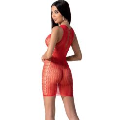 Comprar PASSION - BS097 BODYSTOCKING ROJO TALLA ÚNICA al mejor precio - Envíos Discretos