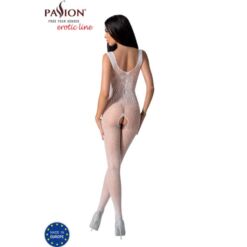 Comprar PASSION - BS098 BODYSTOCKING BLANCO TALLA ÚNICA al mejor precio - Envíos Discretos