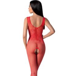 Comprar PASSION - BS098 BODYSTOCKING ROJO TALLA ÚNICA al mejor precio - Envíos Discretos