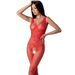 Comprar PASSION - BS098 BODYSTOCKING ROJO TALLA ÚNICA al mejor precio - Envíos Discretos