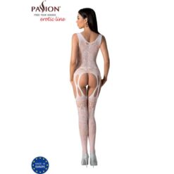 Comprar PASSION - BS099 BODYSTOCKING BLANCO TALLA ÚNICA al mejor precio - Envíos Discretos