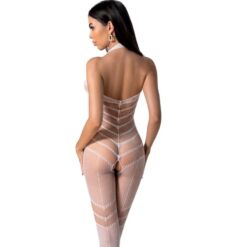 Comprar PASSION - BS100 BODYSTOCKING BLANCO TALLA ÚNICA al mejor precio - Envíos Discretos