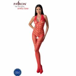 Comprar PASSION - BS100 BODYSTOCKING ROJO TALLA ÚNICA al mejor precio - Envíos Discretos