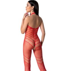 Comprar PASSION - BS100 BODYSTOCKING ROJO TALLA ÚNICA al mejor precio - Envíos Discretos