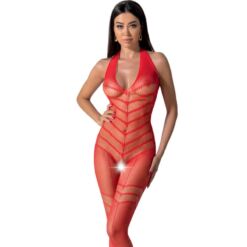 Comprar PASSION - BS100 BODYSTOCKING ROJO TALLA ÚNICA al mejor precio - Envíos Discretos