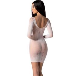 Comprar PASSION - BS101 BODYSTOCKING BLANCO TALLA ÚNICA al mejor precio - Envíos Discretos