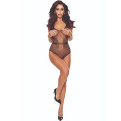 Comprar PASSION - BS115 BODYSTOCKING REJILLA NEGRO al mejor precio - Envíos Discretos