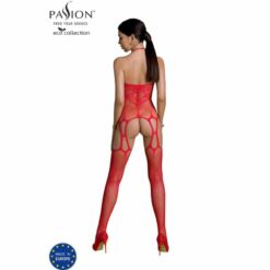 Comprar PASSION - ECO COLLECTION BODYSTOCKING ECO BS002 ROJO al mejor precio - Envíos Discretos