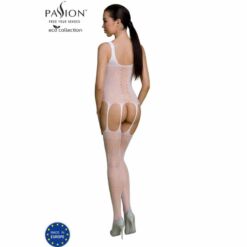 Comprar PASSION - ECO COLLECTION BODYSTOCKING ECO BS007 BLANCO al mejor precio - Envíos Discretos