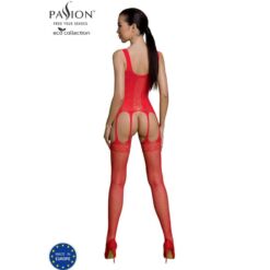 Comprar PASSION - ECO COLLECTION BODYSTOCKING ECO BS007 ROJO al mejor precio - Envíos Discretos