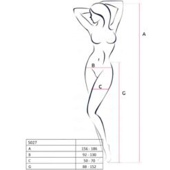 Comprar PASSION - S027 MEDIAS CON LIGUERO BLANCO TALLA ÚNICA al mejor precio - Envíos Discretos