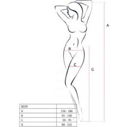 Comprar PASSION - S029 MEDIAS CON LIGUERO BLANCO TALLA ÚNICA al mejor precio - Envíos Discretos