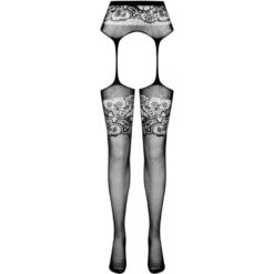 Comprar PASSION - S029 MEDIAS CON LIGUERO NEGRO TALLA ÚNICA al mejor precio - Envíos Discretos