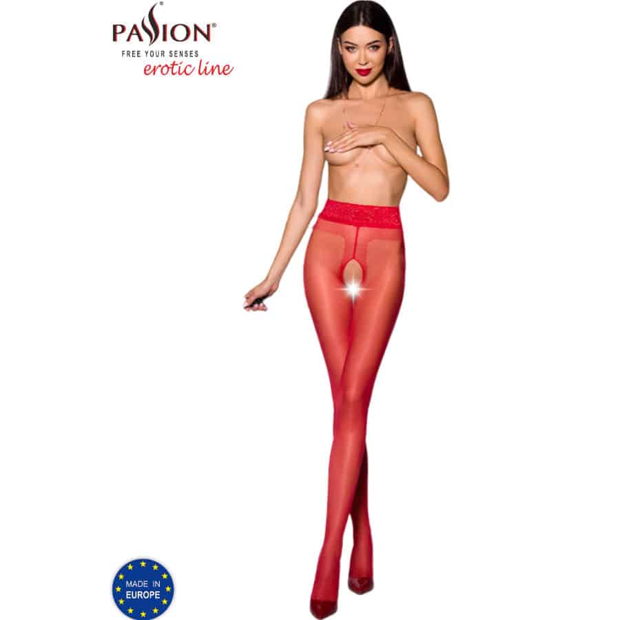 PASSION - TIOPEN 001 MEDIAS ROJO 3/4 20 DEN - piKanteo | Despierta tu lado más piKante Comprar PASSION - TIOPEN 001 MEDIAS ROJO 3/4 20 DEN al mejor precio - Envíos Discretos