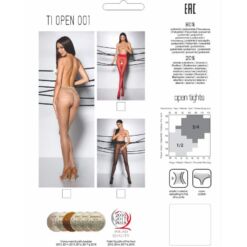 Comprar PASSION - TIOPEN 001 MEDIAS ROJO 3/4 20 DEN al mejor precio - Envíos Discretos