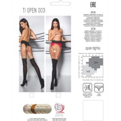 Comprar PASSION - TIOPEN 003 MEDIAS NEGRO 3/4 20/40 DEN al mejor precio - Envíos Discretos
