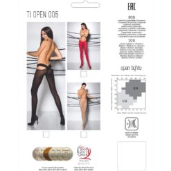 Comprar PASSION - TIOPEN 005 MEDIAS ROJO 3/4 60 DEN al mejor precio - Envíos Discretos