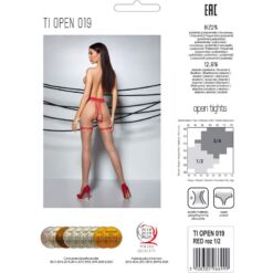 Comprar PASSION - TIOPEN 019 MEDIAS ROJO 1/2 20 DEN al mejor precio - Envíos Discretos