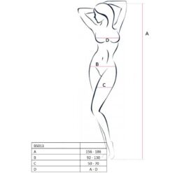 Comprar PASSION - WOMAN BS013 BODYSTOCKING NEGRO TALLA ÚNICA al mejor precio - Envíos Discretos