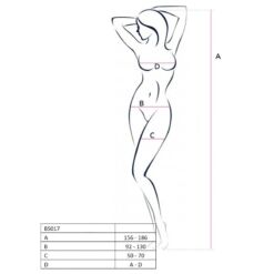 Comprar PASSION - WOMAN BS017 BODYSTOCKING BLANCO TALLA ÚNICA al mejor precio - Envíos Discretos