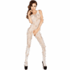 Comprar PASSION - WOMAN BS020 BODYSTOCKING BLANCO TALLA ÚNICA al mejor precio - Envíos Discretos
