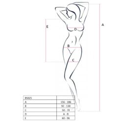 Comprar PASSION - WOMAN BS025 BODYSTOCKING ESTILO VESTIDO NEGRO TALLA ÚNICA al mejor precio - Envíos Discretos