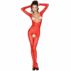 Comprar PASSION - WOMAN BS031 BODYSTOCKING ROJO TALLA ÚNICA al mejor precio - Envíos Discretos