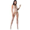 Comprar PASSION - WOMAN BS058 BODYSTOCKING BLANCO TALLA ÚNICA al mejor precio - Envíos Discretos