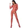 Comprar PASSION - WOMAN BS068 BODYSTOCKING ROJO TALLA ÚNICA al mejor precio - Envíos Discretos