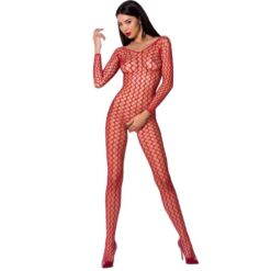 Comprar PASSION - WOMAN BS068 BODYSTOCKING ROJO TALLA ÚNICA al mejor precio - Envíos Discretos