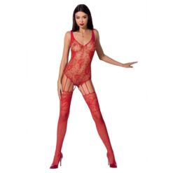 Comprar PASSION - WOMAN BS074 BODYSTOCKING TALLA ÚNICA ROJO al mejor precio - Envíos Discretos