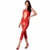 Comprar PASSION - WOMAN BS081 BODYSTOCKING ROJO TALLA ÚNICA al mejor precio - Envíos Discretos