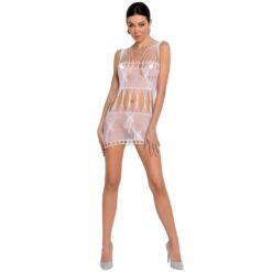 Comprar PASSION - WOMAN BS090 BODYSTOCKING BLANCO TALLA ÚNICA al mejor precio - Envíos Discretos
