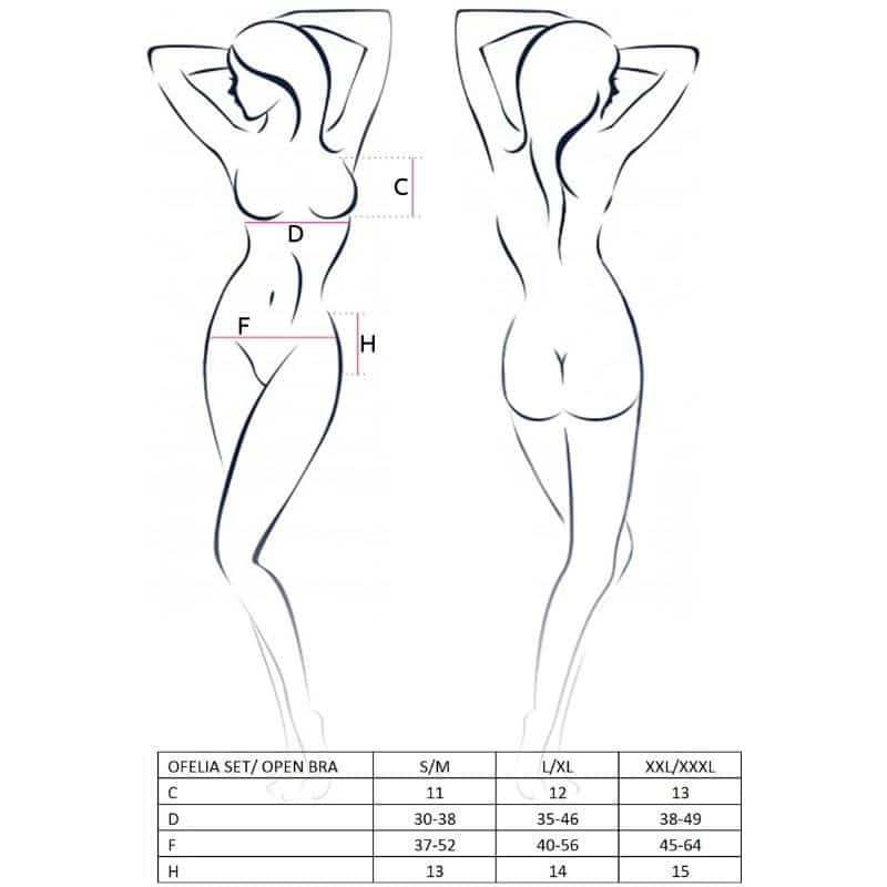 PASSION - WOMAN OFELIA SET TALLA S/M - piKanteo | Despierta tu lado más piKante Comprar PASSION - WOMAN OFELIA SET TALLA S/M al mejor precio - Envíos Discretos