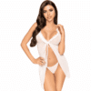 Comprar PENTHOUSE - BABYDOLL AFTER SUNSET BLANCO L/XL al mejor precio - Envíos Discretos