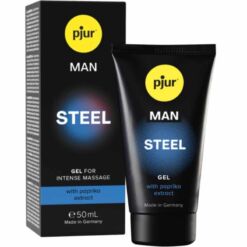 Comprar PJUR - MAN STEEL GEL ESTIMULANTE 50 ML al mejor precio - Envíos Discretos