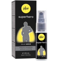 Comprar PJUR - SUPERHERO SERUM RETARDANTE CONCENTRADO 20 ML al mejor precio - Envíos Discretos