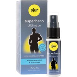Comprar PJUR - SUPERHERO ULTIMATE SPRAY RETARDANTE 20 ML al mejor precio - Envíos Discretos