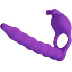 Comprar PRETTY LOVE - BLACKNEY ANILLO PENE CON PLUG VIBRADOR LILA al mejor precio - Envíos Discretos