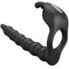 Comprar PRETTY LOVE - BLACKNEY ANILLO PENE CON PLUG VIBRADOR NEGRO al mejor precio - Envíos Discretos