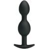Comprar PRETTY LOVE - BOLAS ANALES SILICONA 12.5 CM NEGRO al mejor precio - Envíos Discretos