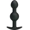 Comprar PRETTY LOVE - BOLAS ANALES SILICONA ESTIMULACION ESPECIAL 10.3 CM NEGRO al mejor precio - Envíos Discretos