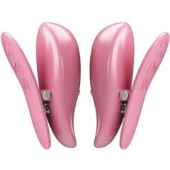 Comprar PRETTY LOVE - CAILEY PINZAS PARA PEZONES 10 VIBRACIONES CONTROL REMOTO ROSA al mejor precio - Envíos Discretos